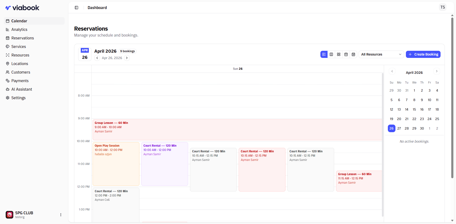 Dashboard preview